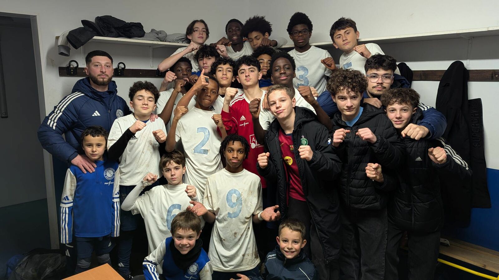 Belle victoire des U15