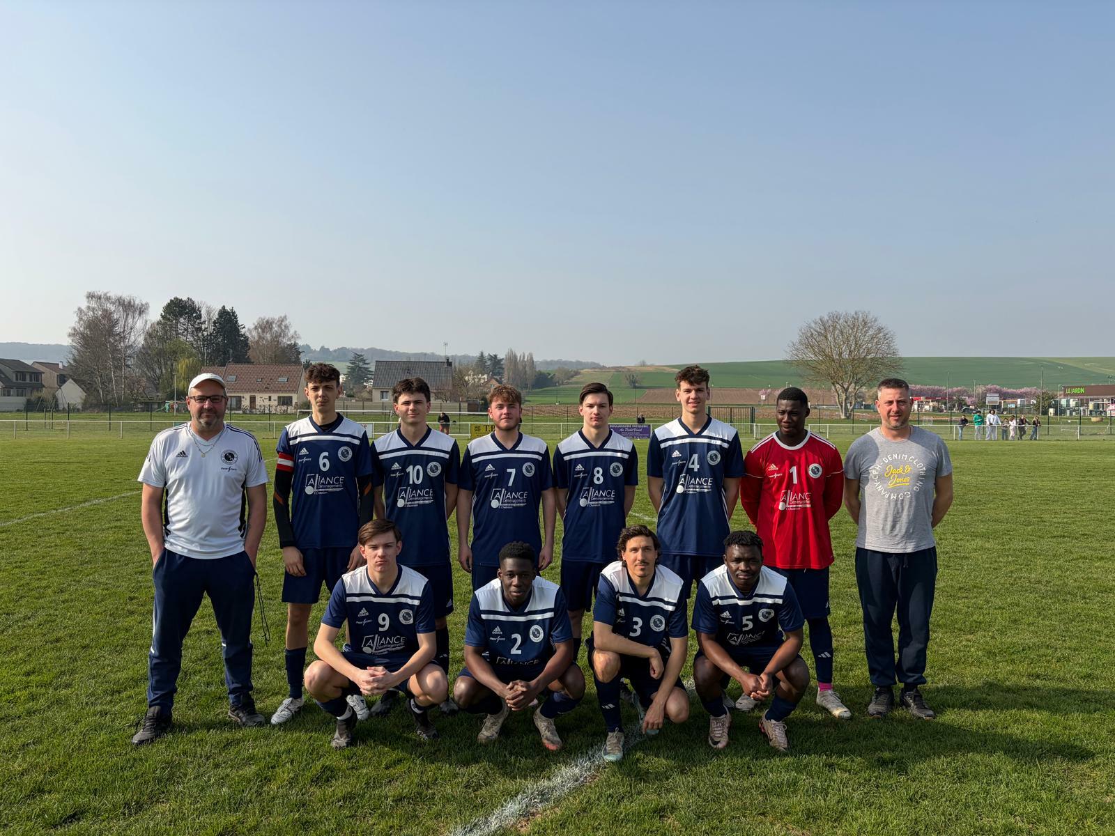 Séniors B  déplacement à Gasny