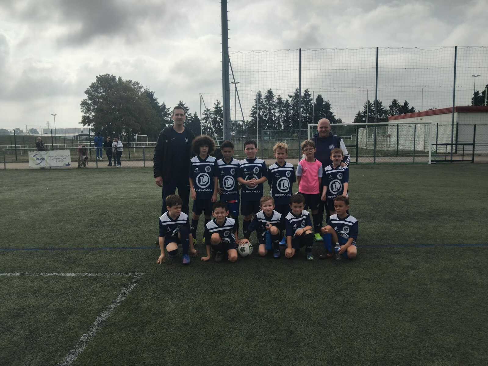 🔵⚪ U9 – plateau à Évreux