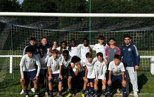 Victoire 2-1 des U15A contre Val-de-Reuil !