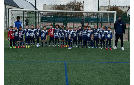 Un très beau plateau U9 samedi matin à Nétreville